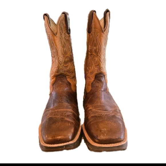 Ramped Up Lady Rebel by Durango Women's Western Boot Size 11 Brown Tan DWRD034 - Picture 5 of 10